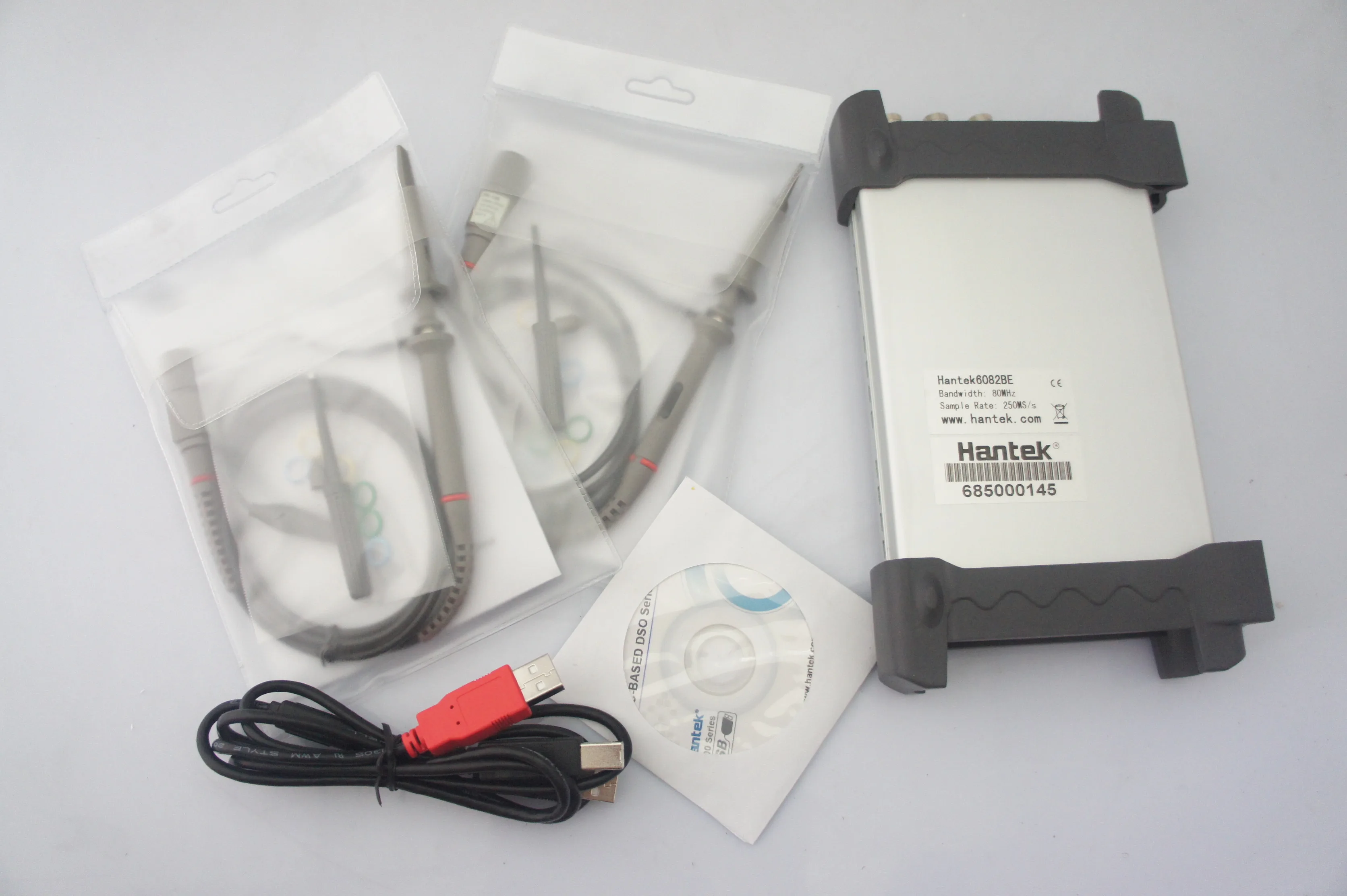 Hantek 6082BE PC USB Digital Oscilloscope | 2CH 80MHz 250MSa/s PC-Based Oscilloscope HANTEK-6082BE