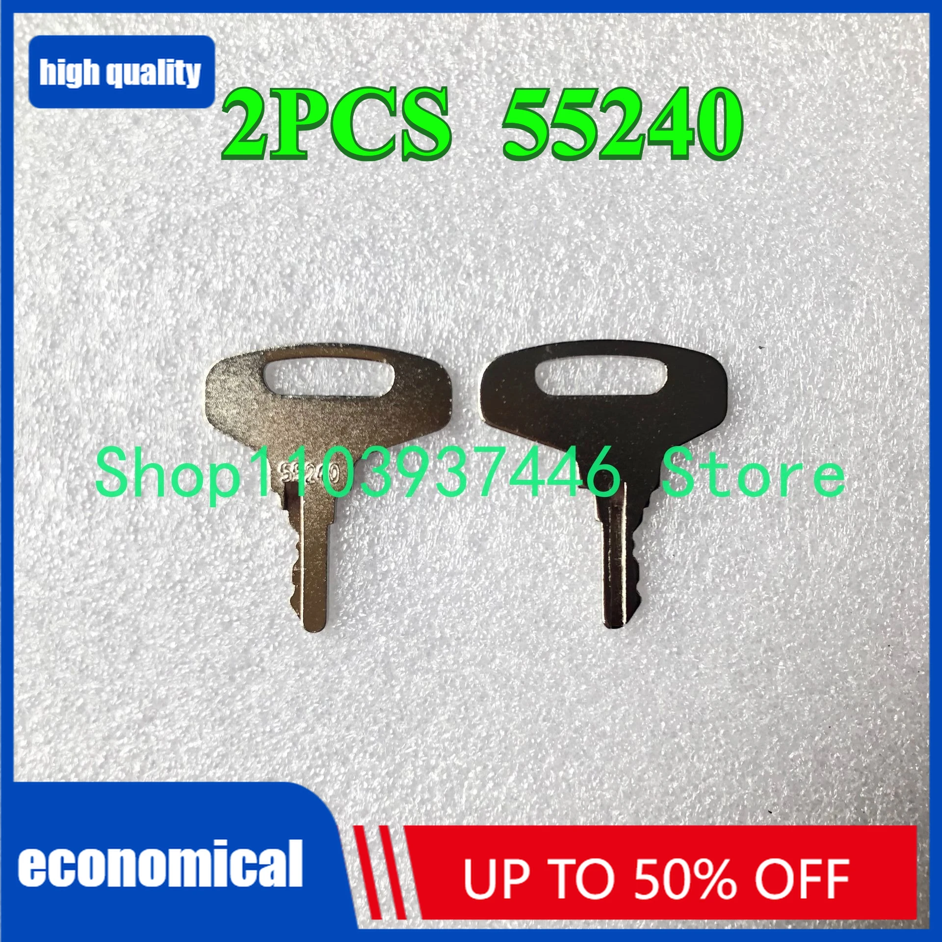 

2 шт. 55240 ключ 66711-55240 для 55240 Thomas Broce Gehl Kalmar трактор с бортовым поворотом Cub Cadet подметальная машина электрический подъемник