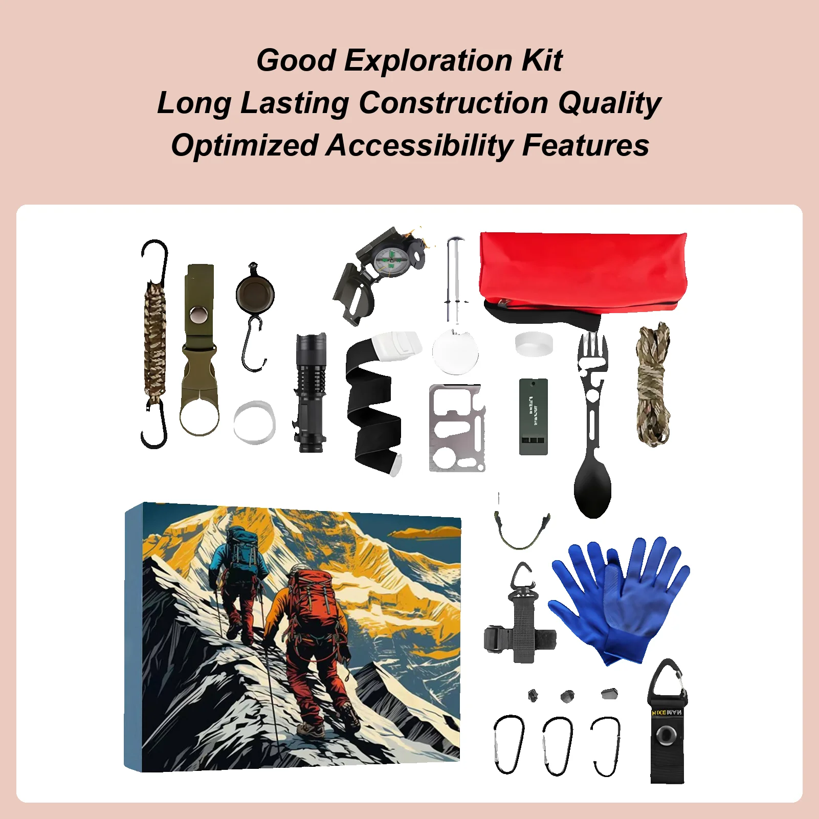 

Survival Tools Set Survival Gear Advent Countdown Calendar Camping Tools For Boys Cool Gadgets Christmas Advent Supplies For Dad