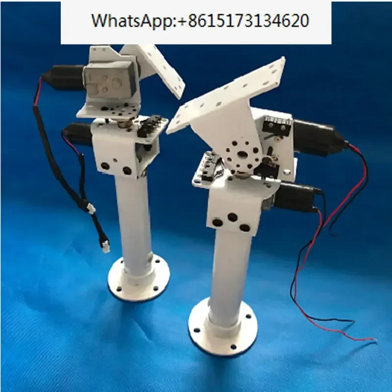 Solar Tracking Monitoring DC Dual-axis Gimbal Robot Large Load High Torque All-metal X Y Axis