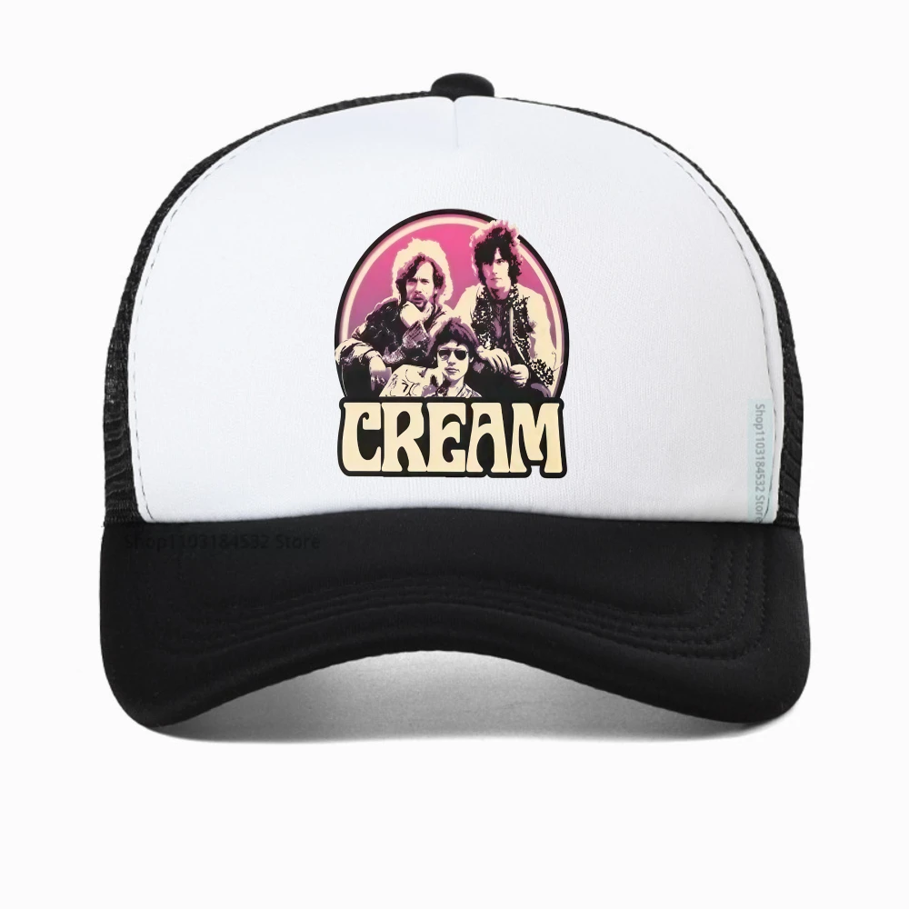 

Cream Band baseball cap unisex letter summer outdoor adjustable hat fashion Casual Sunscreen Breathable snapback Hat