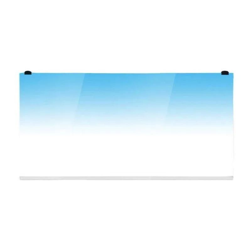 RGB Acrylic Fish Tank Backdrop Colourful Gradient Luminous APP Control Aquarium Background Decoration