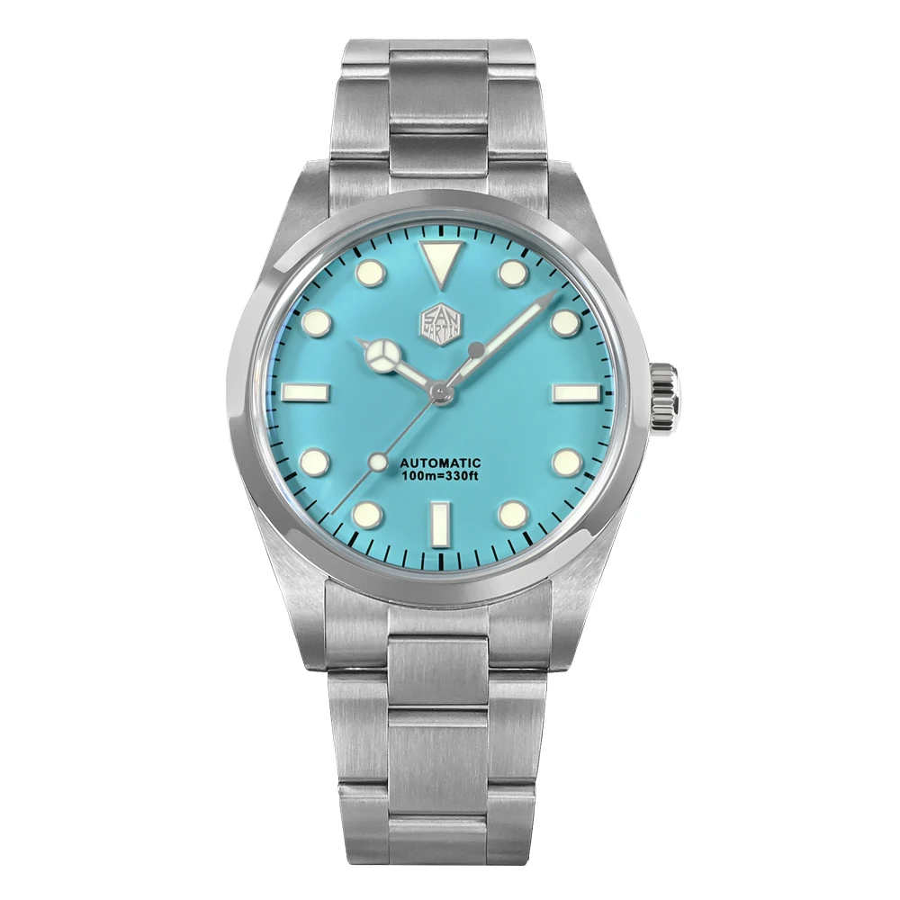 San Martin Herrenuhr, automatisch, mechanisch, 39 mm, 369, wasserdichte Uhr, Luxus-Saphir-Lume-Relogio Masculino SN0020-2/3/4 erkunden