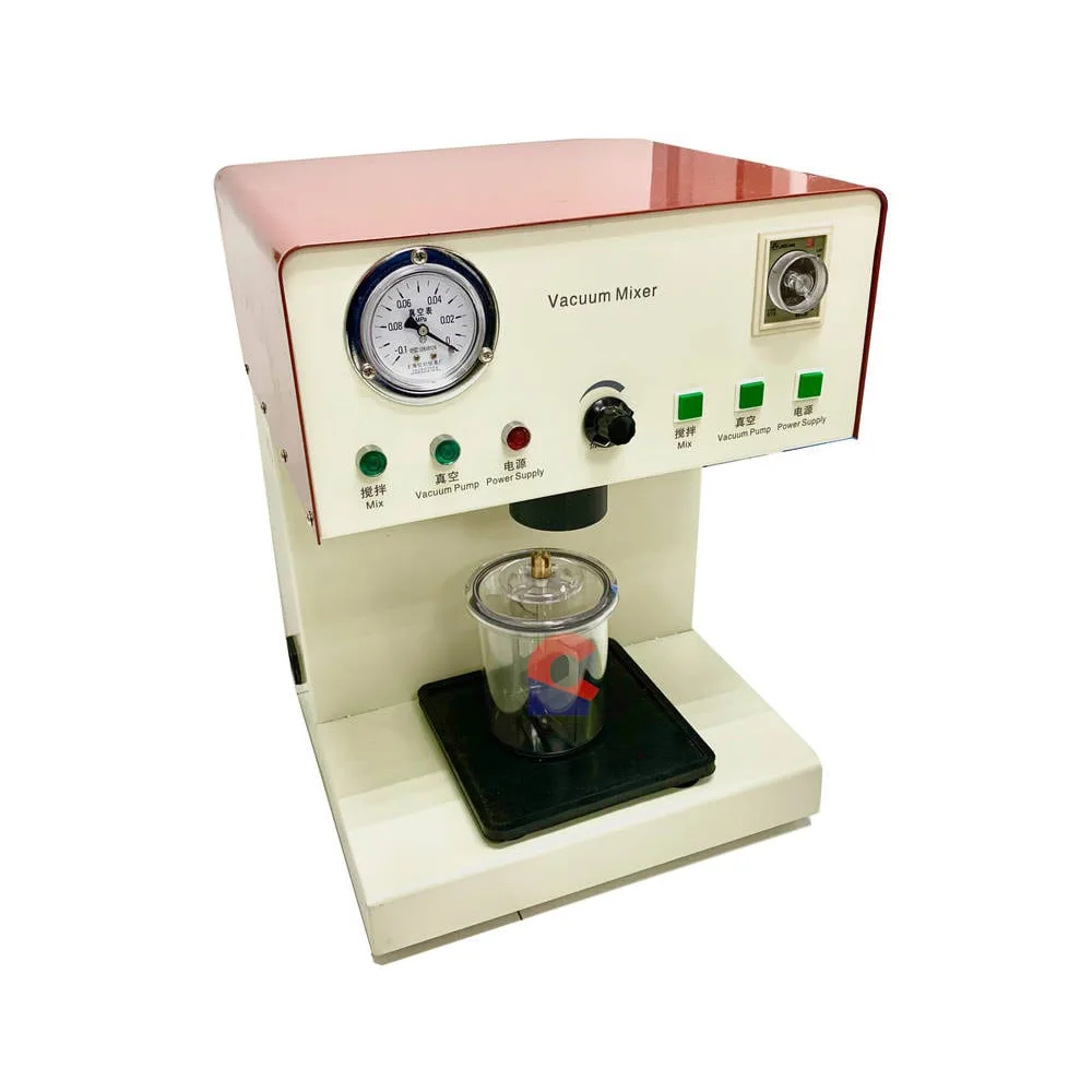 

Dental Supply Dental Lab Vacuum Mixer Vibrating Mixing Laboratory Machine with 500ml Mixing Beaker