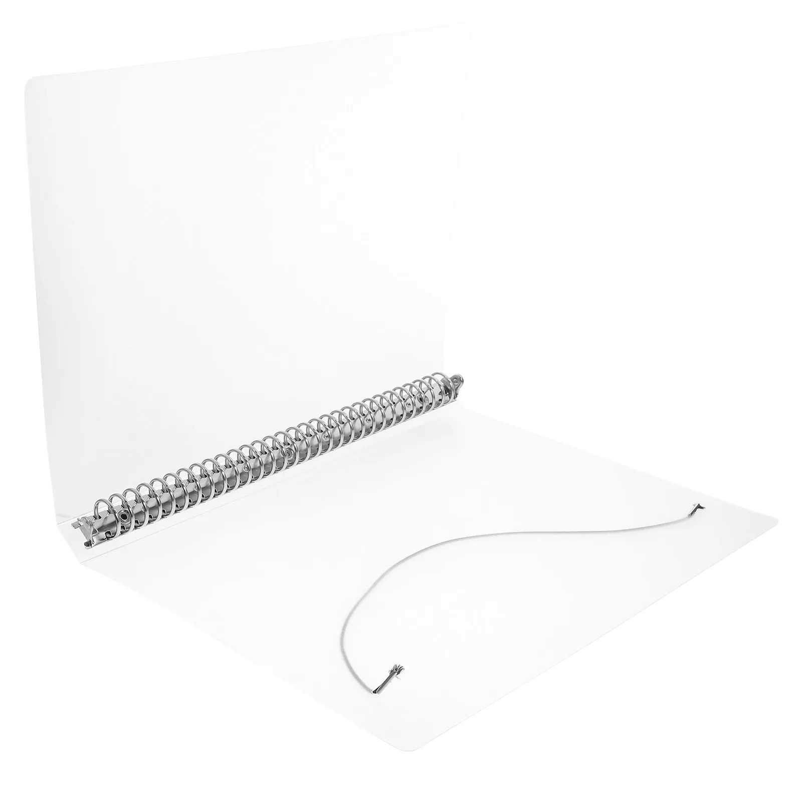 Sturdy Transparent PP Notebook Cover Lightweight Strong Grip Loose Leaf Binder Shell for Planner Journal Diary Study Notes