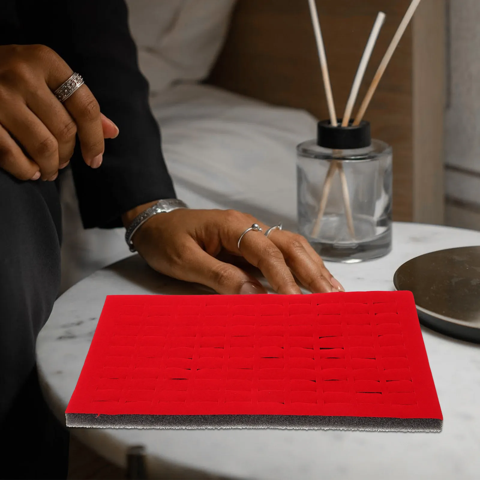 

Sponge Insert for Jewelry Box Ring Tray Organizer Pad Storage Holder Display Inserts Protection Minimalist Design