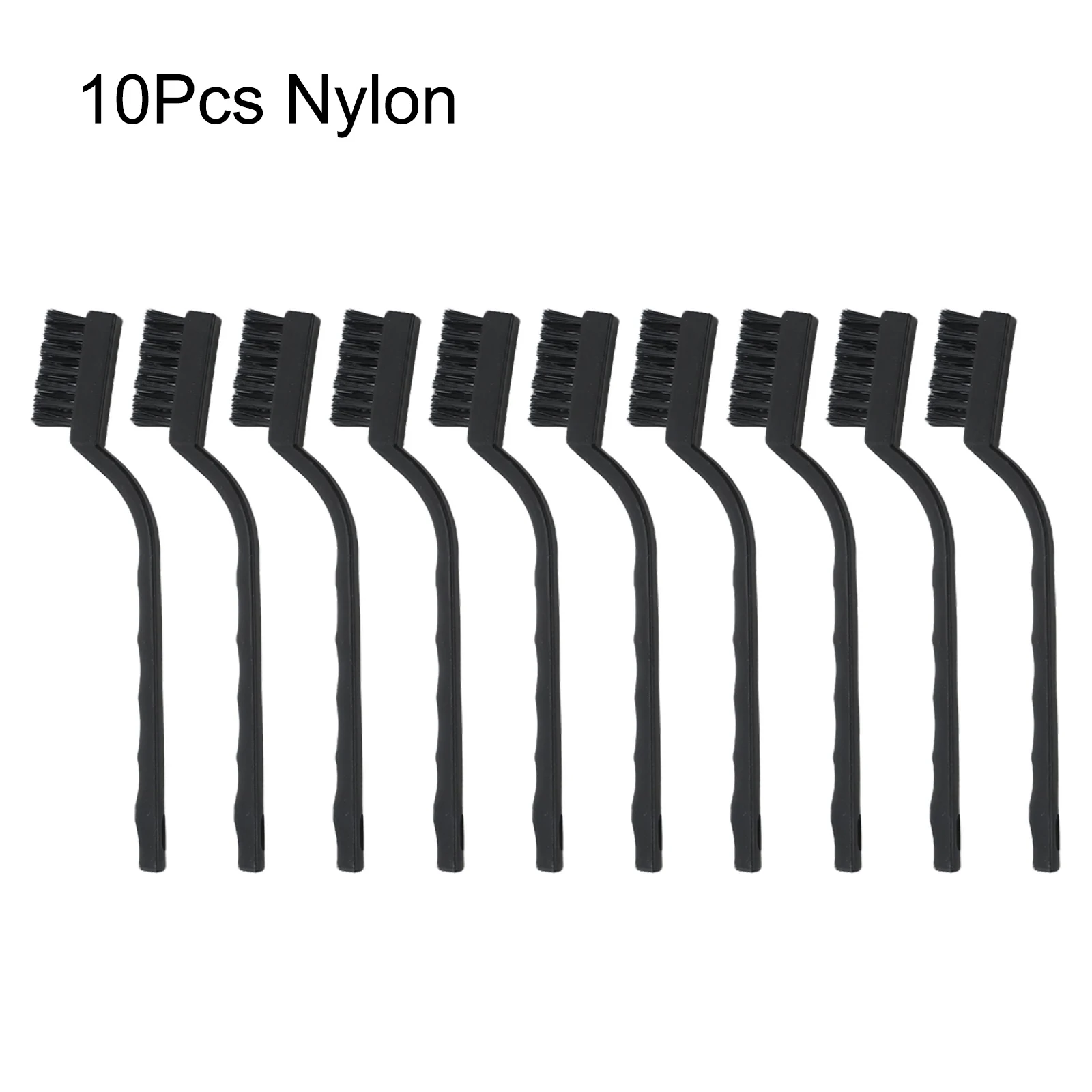 10 Unit Nylon Brush Set for Rust Removal Cleaning in Industrial Environments Door Frames Sliding Doors Floor Tile Surfaces