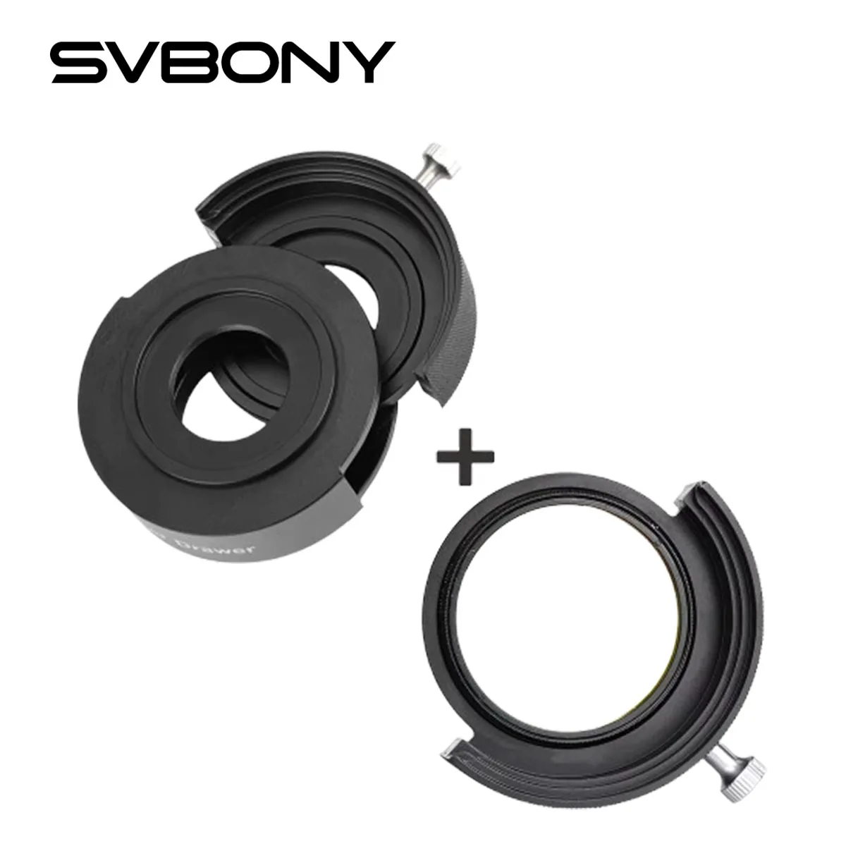 

SVBONY SV226 Filter Drawer Integrated Molding Nti-Light-Leaking Full Metal 2 inch Filter Holder Design for Deep Sky Photography