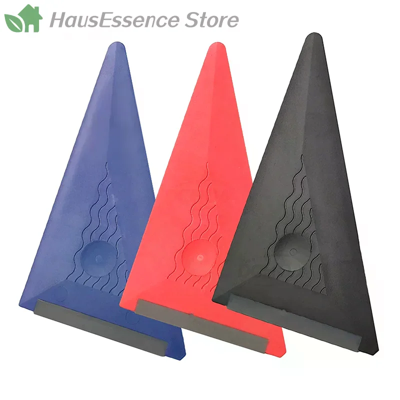 ※Automotive Film Sticking Tool Silicone Soft Scraper Film Pasting Construction Scraper Triangular Silicone Scraper