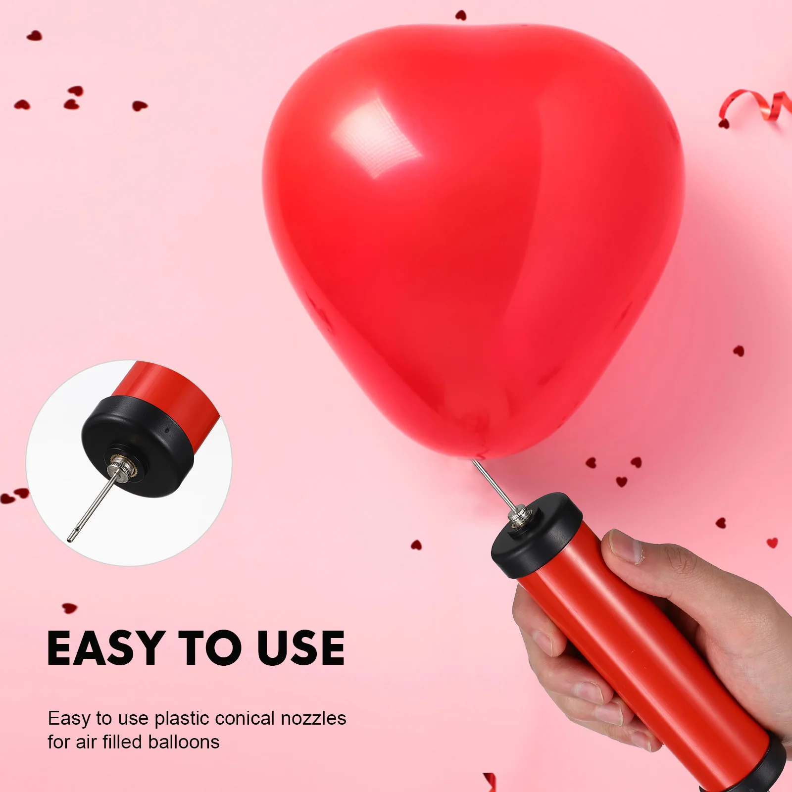

Inflator Air Pump with Needle Ball for Sports Balls Inflatables Pumps Small Portable