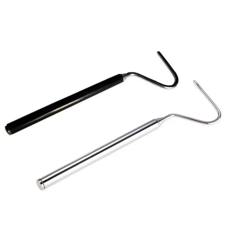 Snake Hook Stainless Steel Snake Catcher Tool Reptile Hook Length 6.30-26.78in Maintain A Safer Distance For Catching