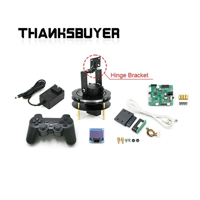 

WHEELTEC Собранный 2-осевой электрический карданный подвес Сервоприводы 20 кг (без материнской платы STM32 C06B)