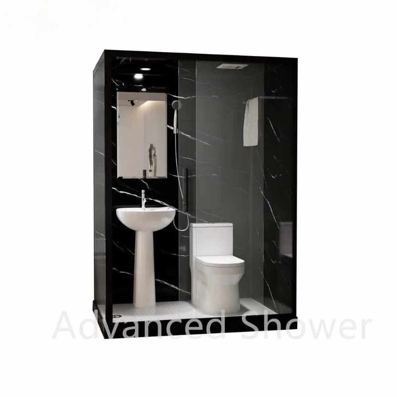 

All in One Portable Prefab Sanitary Mobile Toilets Shower Room Modular Bathroom