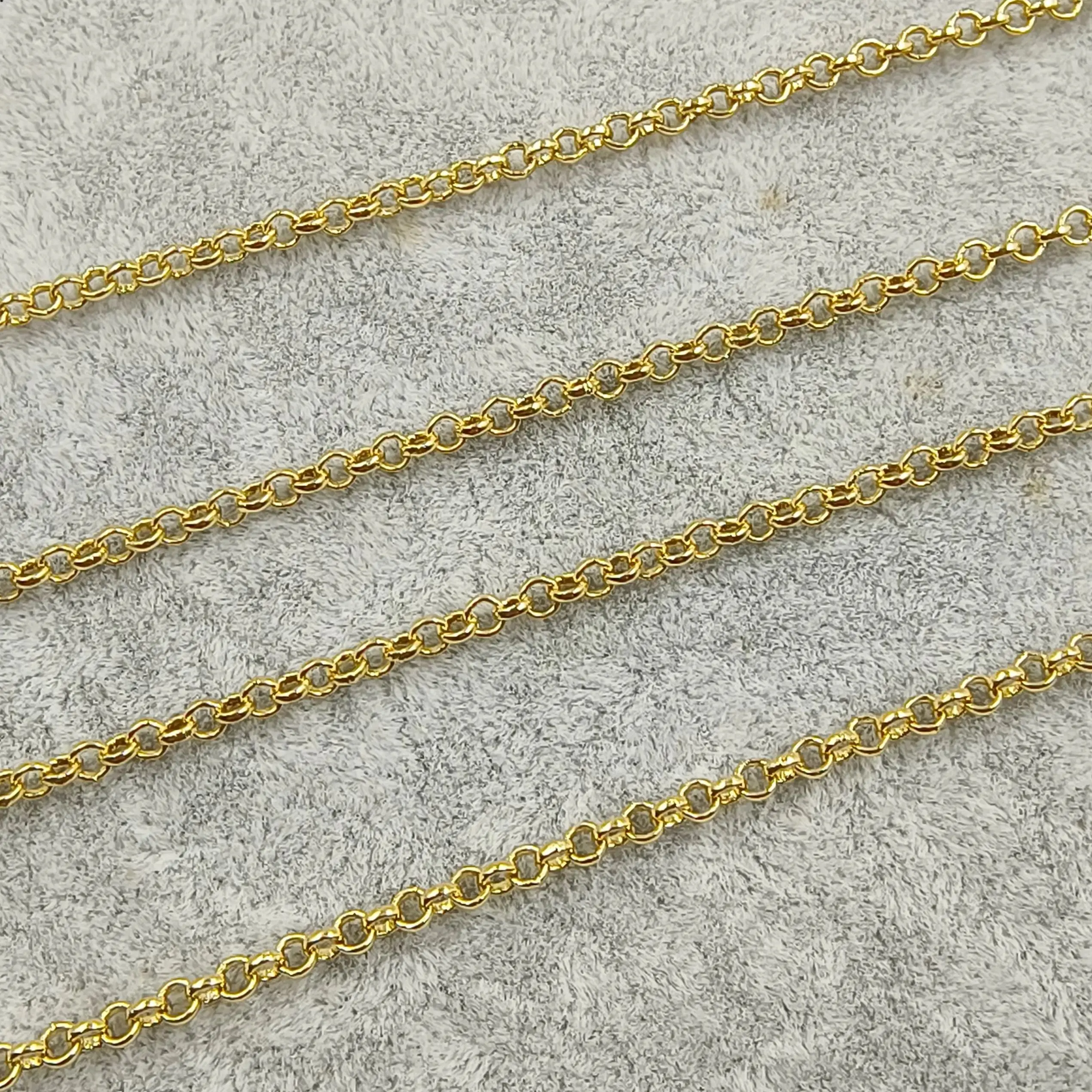 WT-BFN037 WKT 2025 18 Inchs Yellow Brass Chains So Nice Style Necklace For Party Gift Chain For Lady Necklace Beautiful Gift