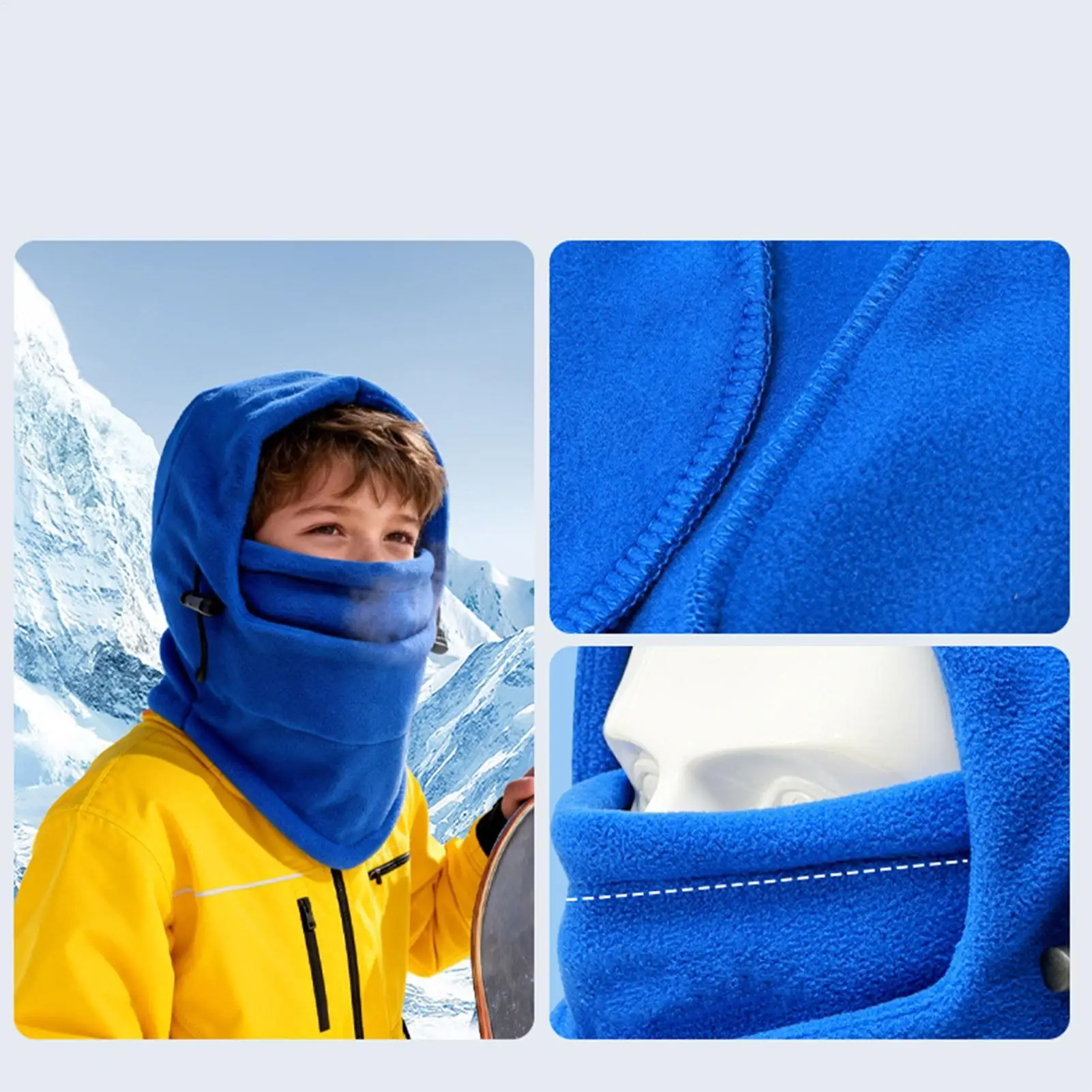 

Лыжная маска для детей, ветрозащитная, гибкая, для холодной погоды, детская зимняя маска для лица для любителей спорта, для мальчиков и девочек, детский велосипед для учеников