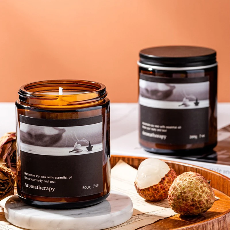 Duftkerzen mit 7 Unzen für Zuhause, 45 Stunden Zeit zum Verbrennen, natürliches Sojawachs, Duftkerzen, Aromatherapie-Glaskerze, Weihnachtsgeschenk
