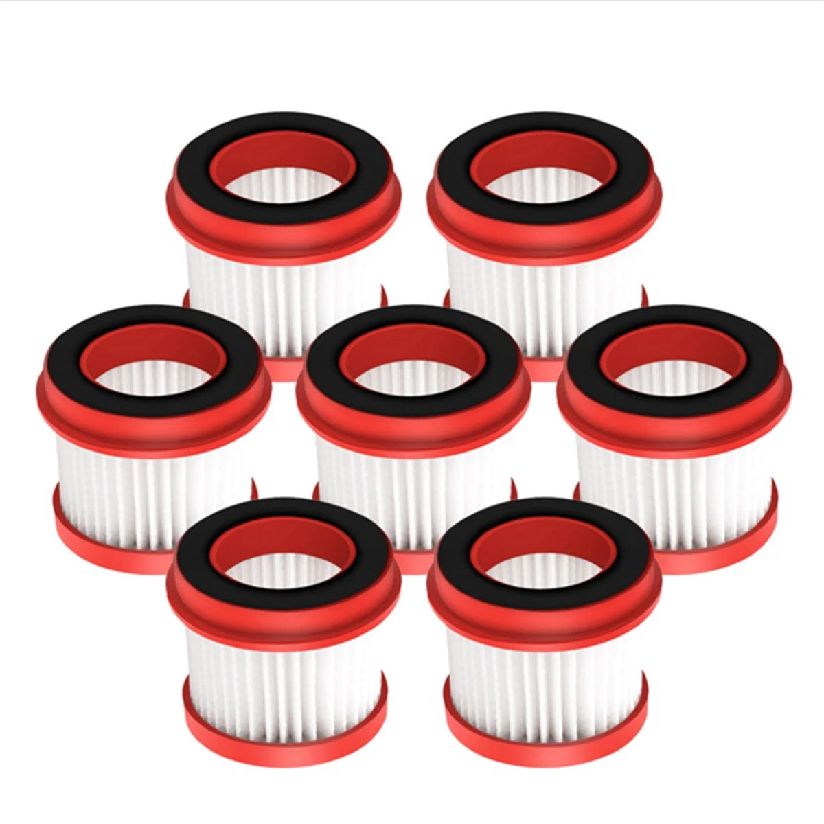 7Pcs for Deerma CM1900 CM1300 Household Handheld Vacuum Cleaner HEPA Filter Replacement Use Accessories