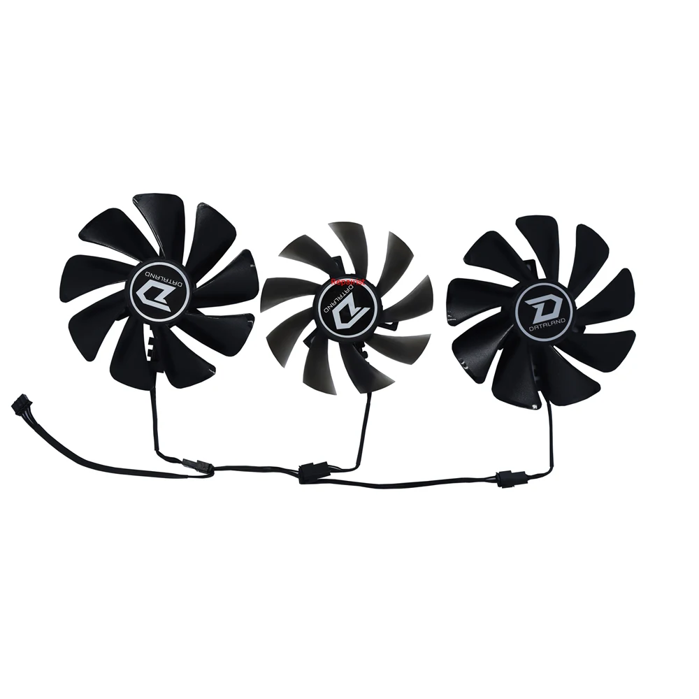 3Pcs/Set,DIY GAA8S2U GA91S2H,Graphics Video Cards Fan,GPU VGA Cooler,For Powercolor Red Dragon AX RX 6900XT 6800XT RX6800 16GB