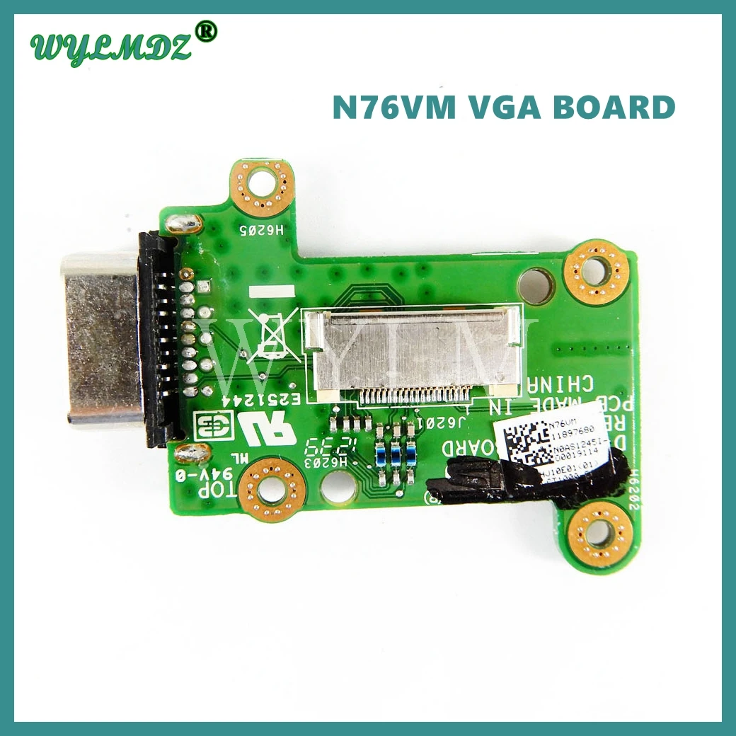 

N76VM VGA BOARD For ASUS N76 N76V N76VM N76VZ N76VB N76VJ VGA BOARD IO BOARD OK