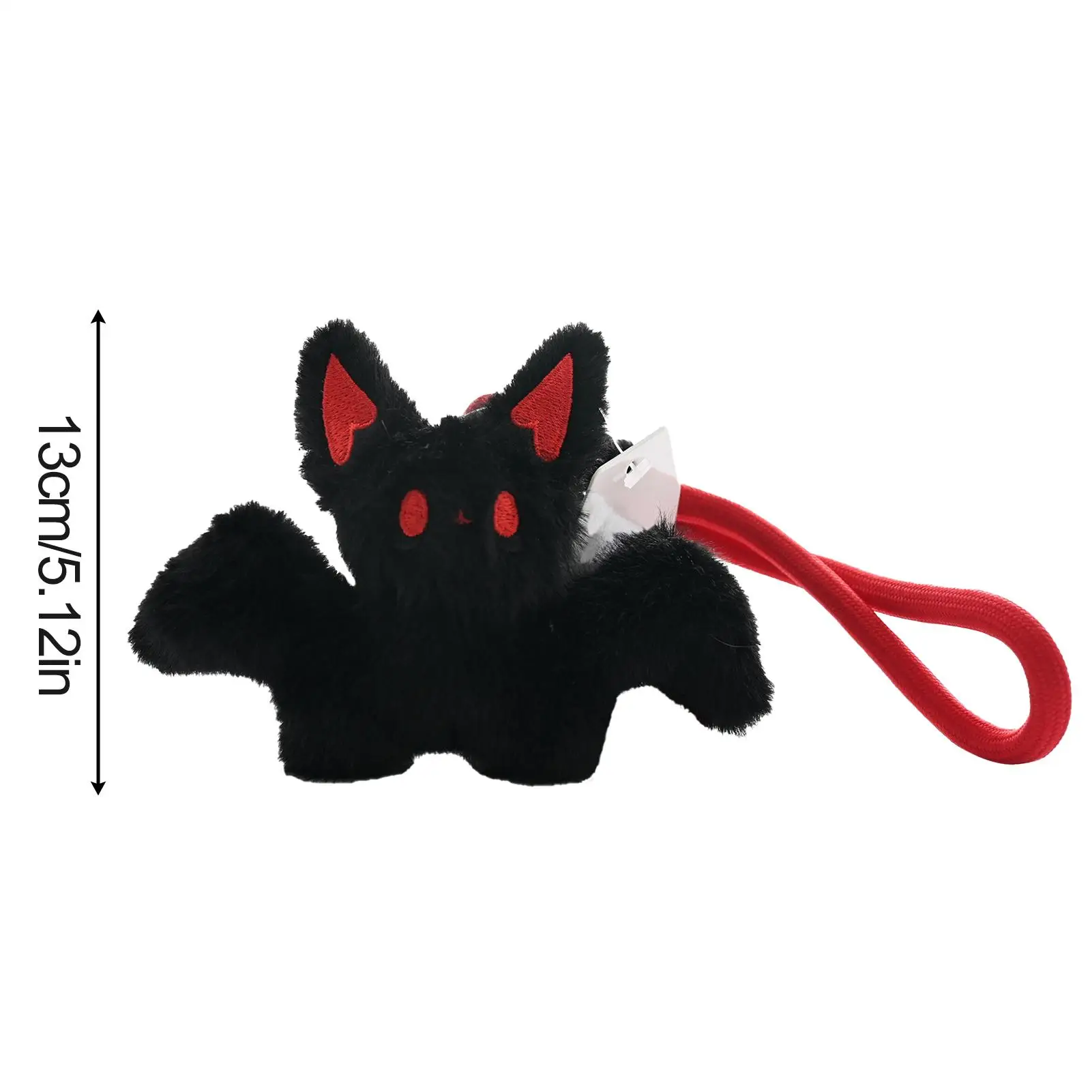 Stofftier Fledermaus Hase Plüsch geflügeltes Kaninchen Plüsch für Kinder entzückende weiche Puppe Rucksack Dekoration Charme für Kinder Mädchen Kinder