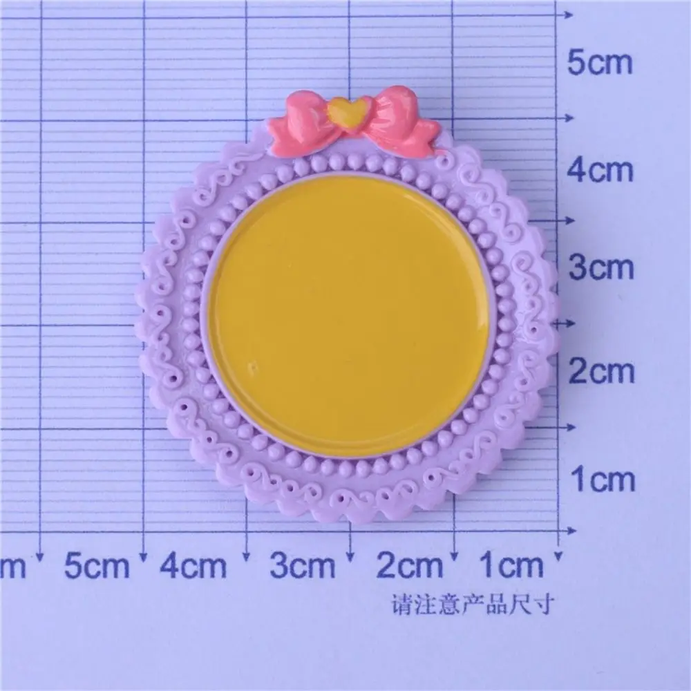 20pcs New Resin Slime Charms Lace Plate Flatback DIY Crafts Accessories Kids Toy Scrapbooking Embellishments