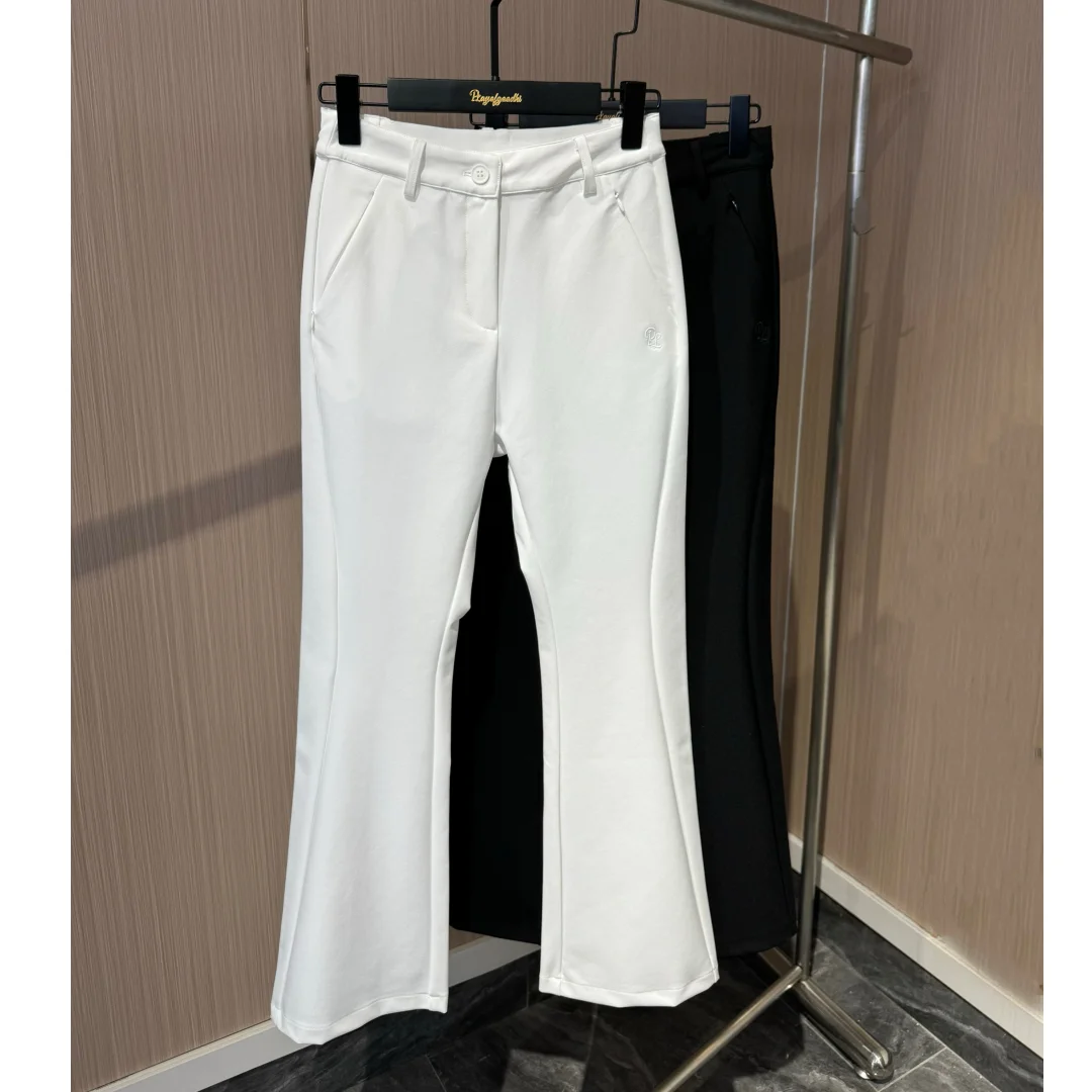 Golf women's clothing Korean version autumn and winter golf women's pants look slim and elastic golf pants women's micro flared