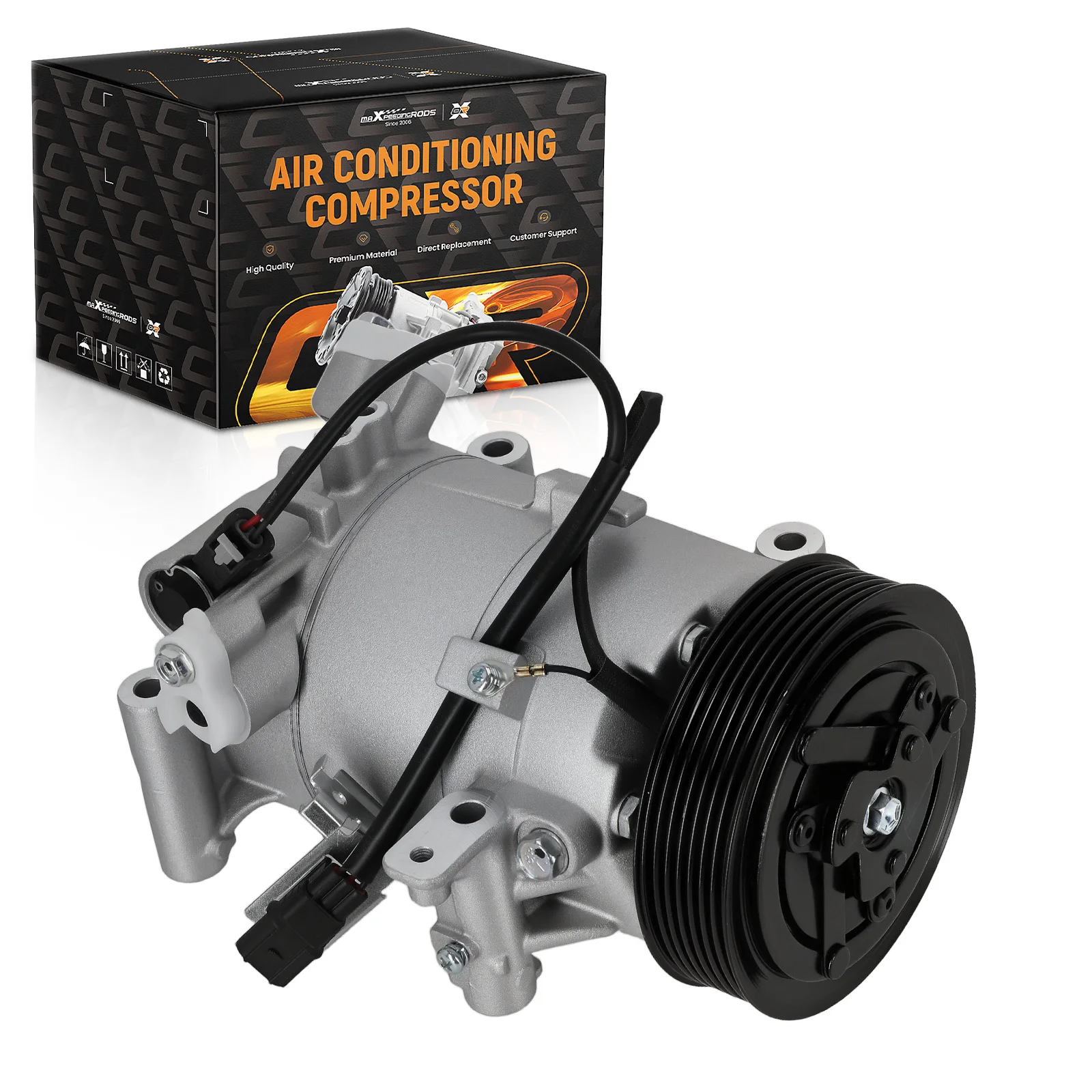 

A/C Compressor Replacement For Honda Civic 2016-2021 198276 with Oil Prefilled