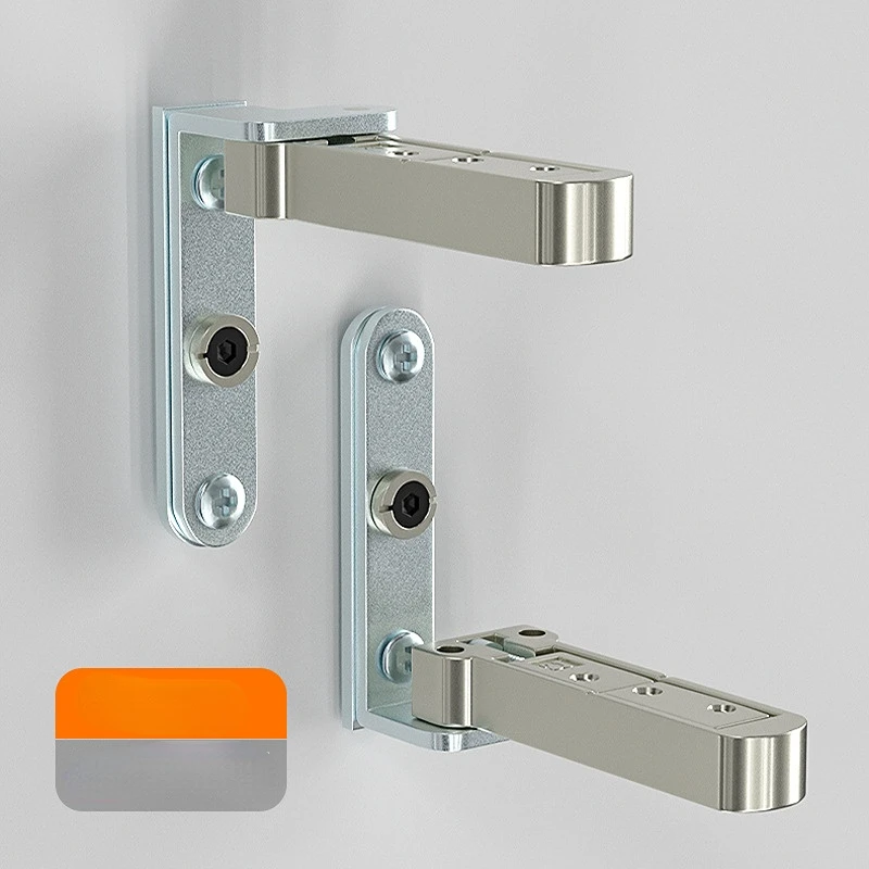 Adjustable Invisible Door Hinges 360 Degree Swivel Shaft Hidden Rotation Furniture Fittings for Wooden Door One Pair /2pcs