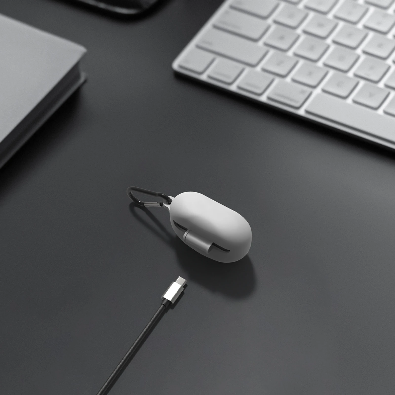 Geekria-funda de silicona Compatible con Sony WF-1000XM5, auriculares inalámbricos verdaderos