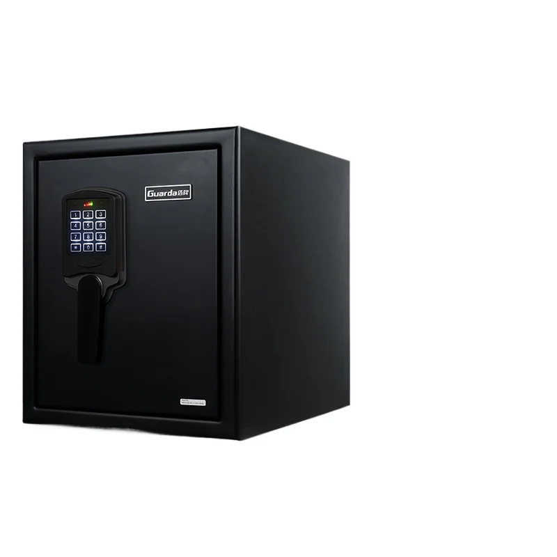 

Цельнометаллический противовзломный сейф для дома, огнестойкий, водонепроницаемый, с электронным паролем, умный сейф для офиса, скрытый сейф 45 см.