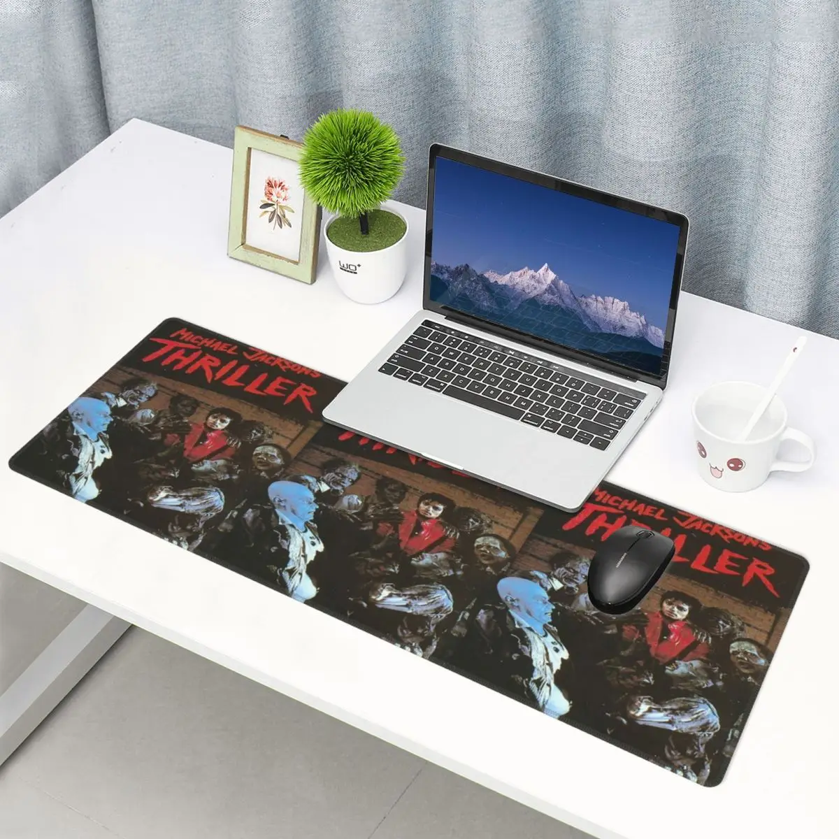 Large Mouse Pad Pop Music Michael J-Jackson Gamer PC Laptop Mats Keyboard Carpet Computer Gaming Office Accessories Desk Mat