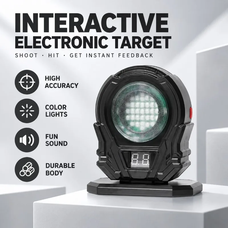 Home Leisure Electronic Game Target Digital Display Score Recording Sensing Ornament