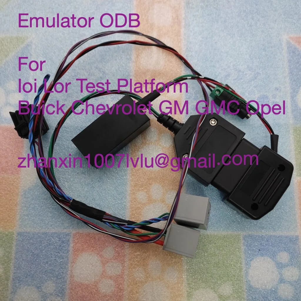 Emulator Decoder With OBD For IOI IOR Test Cable Platform GM GMC Buick Cadillac Chevrolet Opel Car Radio Test Bench Tools