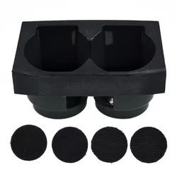 Front Console Dual Cup Holder For Nissan Patrol Early GU Y61 1997-2012 Insert Car Accessories Durable Cup Holder Black ABS