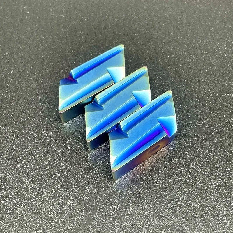 High quality KNUX160405R nano blue metal thread turning tool CNC turning tool KNUX160405R cemented carbide lathe blade