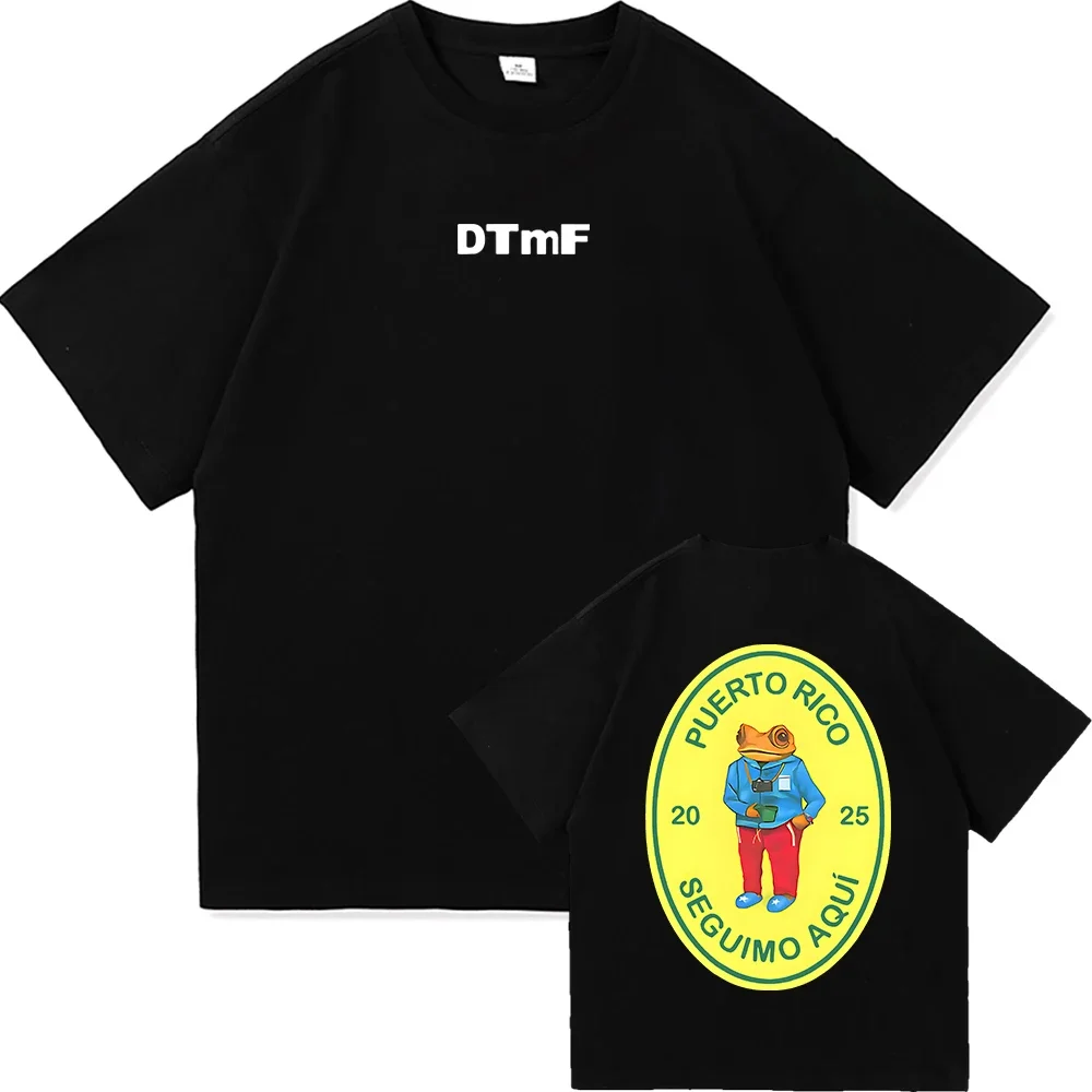 

DTMF Debí Tirar Más Fotos Bad Bunny T Shirt Fashion Men Vintage Funny Frog Tshirt Unisex DeBÍ TiRAR MáS FOToS Cotton Tees Shirts