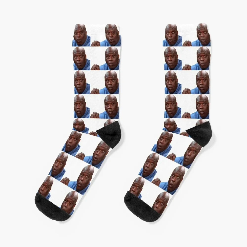 

surprised shaq hd Socks new year gifts Socks Women's Men's