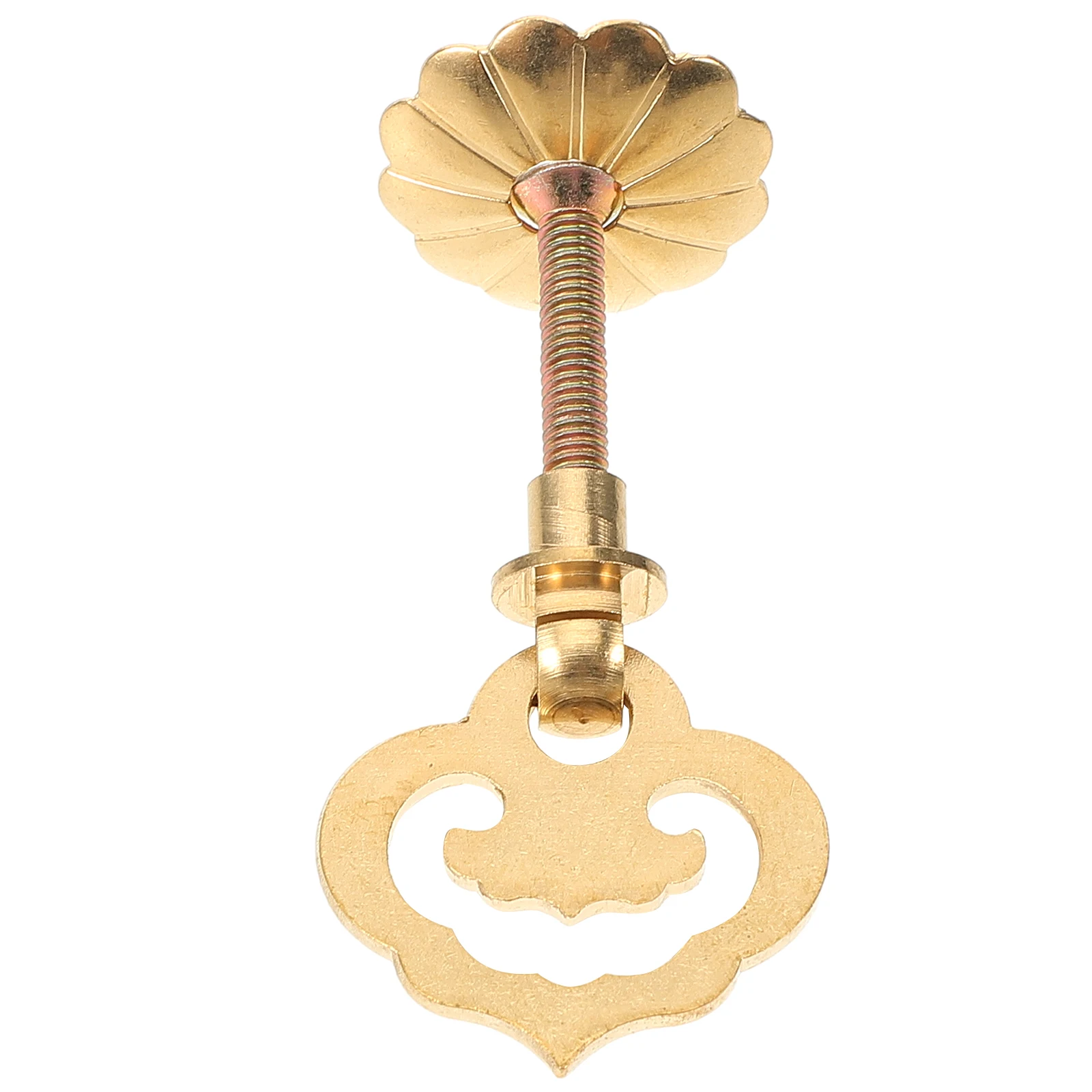 

Chinese Style Brass Drawer Pulls H les for Furniture Decorative Knobs Cabinet Hardware Round Pure Copper