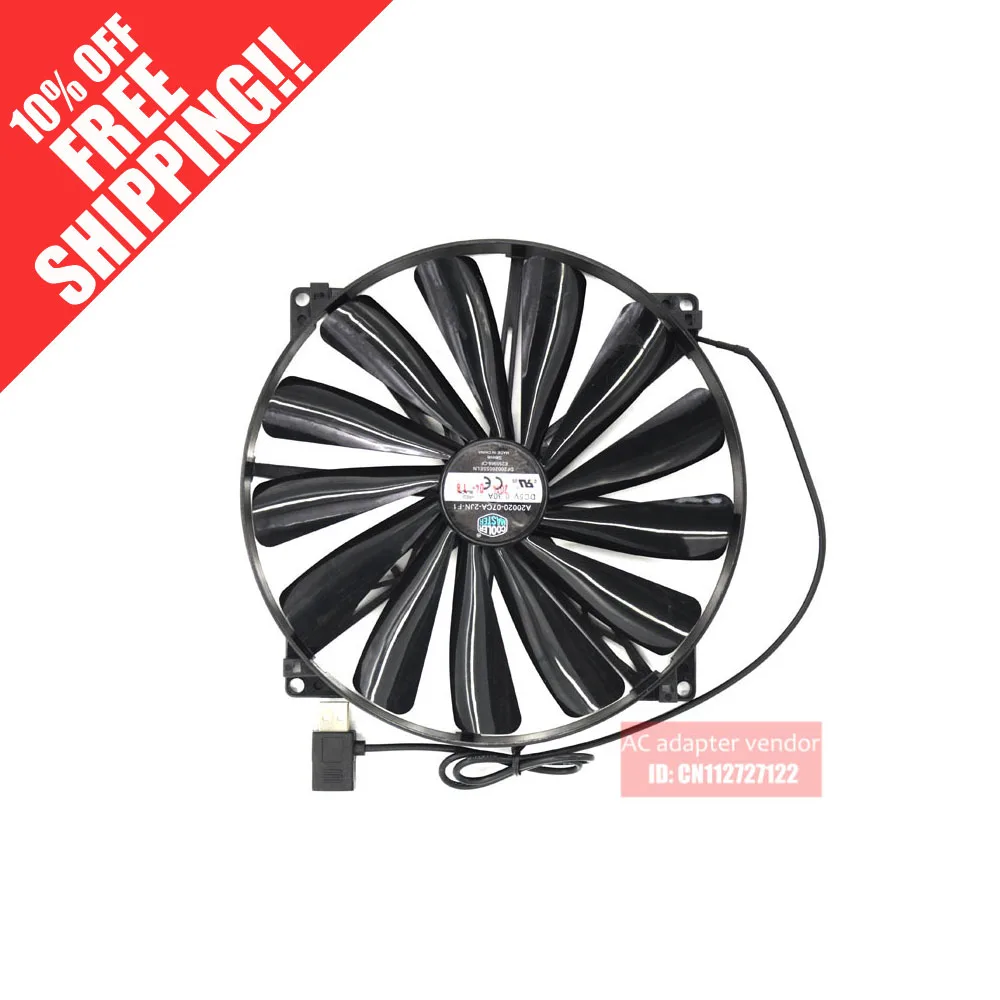 

новый охлаждающий вентилятор Cooler Master A20020-07CA-2JN-F1 20 см
