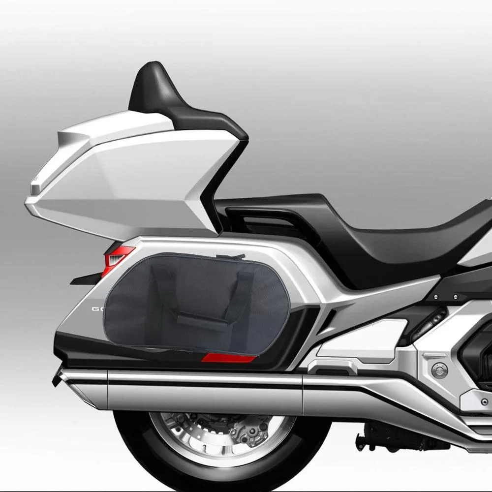 New Accessories For Honda Goldwing GL1800 F6B GL1800 Motorcycle Bag Side Case Inner Bags Luggage Bags Black 2018 2019-2024