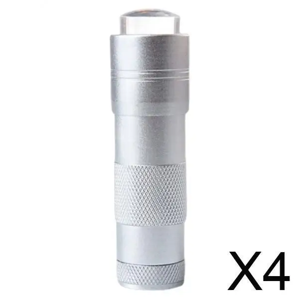 

4x Handheld Nail Art with Jelly Silicone Stamper Head Quick Lamp