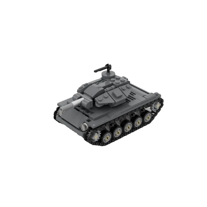 US military Battle Series T49 Light Tank Infantry Fighting Armoured Vehicle Model DIY Building Block Bricks Kids Birthday Gifts