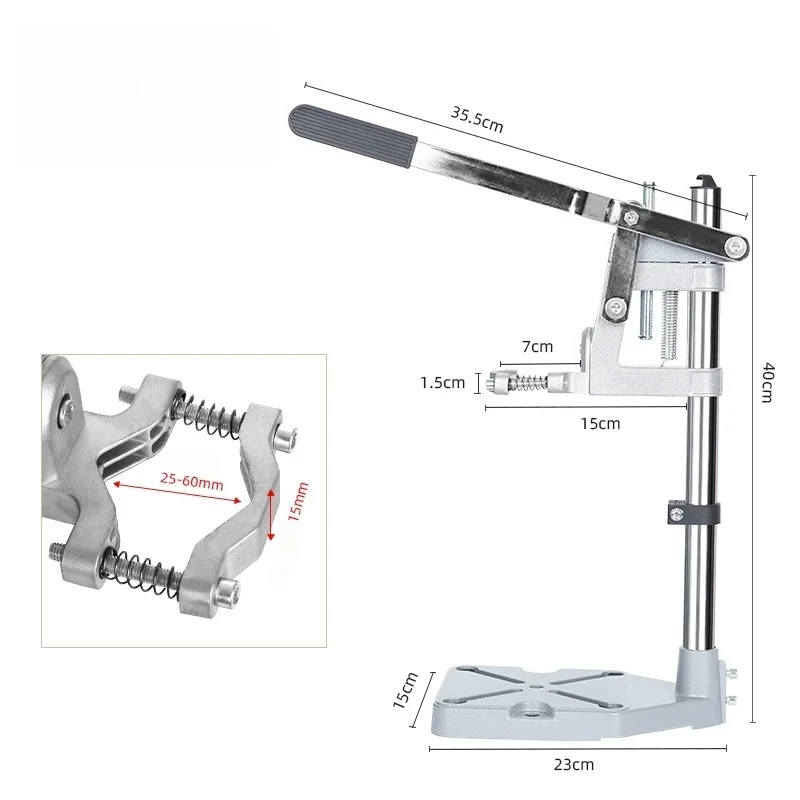 Rotating drilling polishing multifunctional universal electric drill bracket base mini Woodworking table workbench
