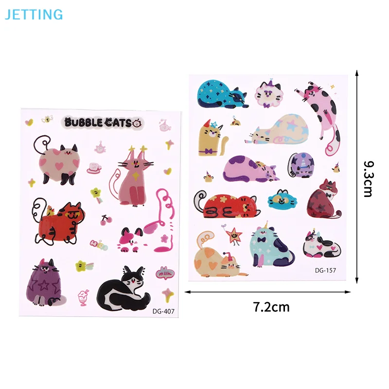 1Pcs Cute Computer Stickers Funny Three-dimensional Jelly Decorative Planner Stickers Mobile Phone Stickers​