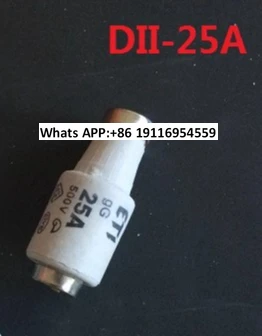 1 шт. оригинальный предохранитель ETI 35A 50A 63A 500 В IEC60269-3 DIII gG предохранитель