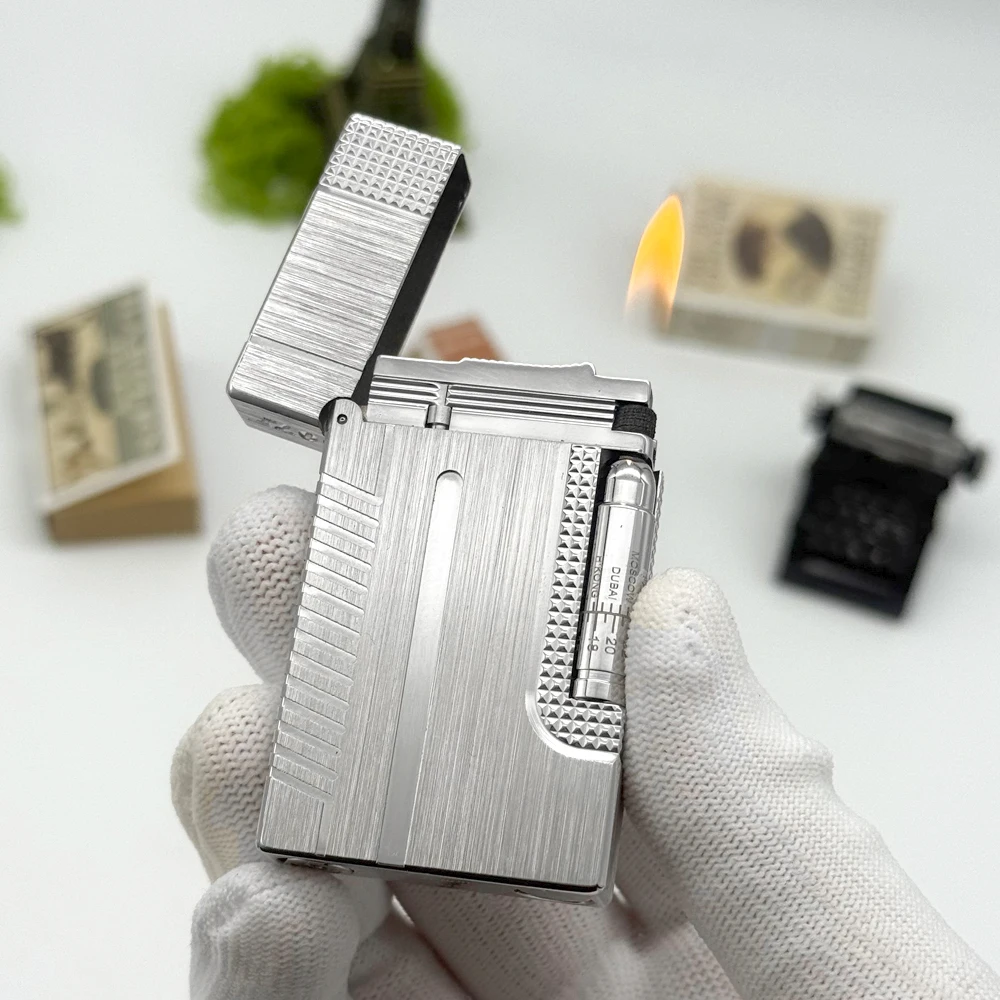

Cool Lighters For Smokers Metal Brass Loud Sound Novel Cigarette Accessory For Father's Gift Collection D Limited Edition