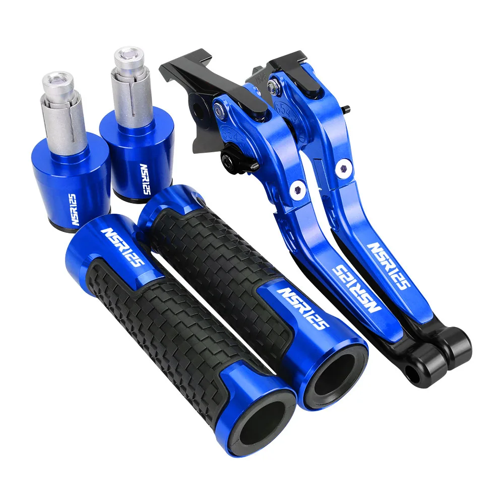 

FOR HONDA NSR125 NSR 125 1988 1989 1990 Motorcycle Accessories Adjustable Extendable Brake Clutch Levers Hand Grip Handlebar End