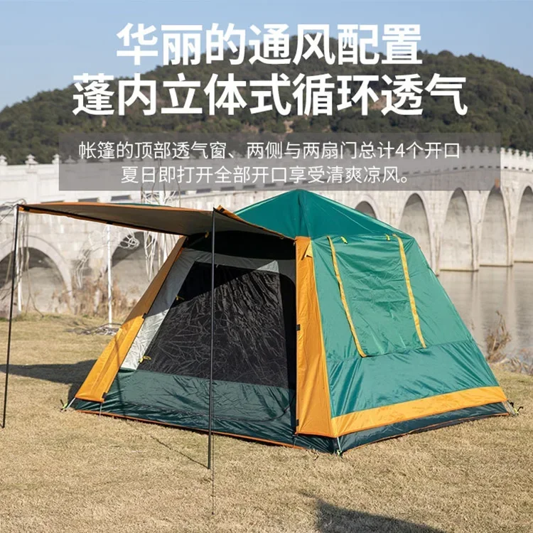 hot sales Source factory tent Outdoor double-layer ventilation, outdoor sun protection, one room and one living room