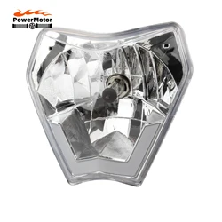 Motorcycle Halogen Headlight For KTM 2024 Year EXC XC SX XCW EXCF SXW SXF 125-500 Supermoto Headlamp Motocross Parts
