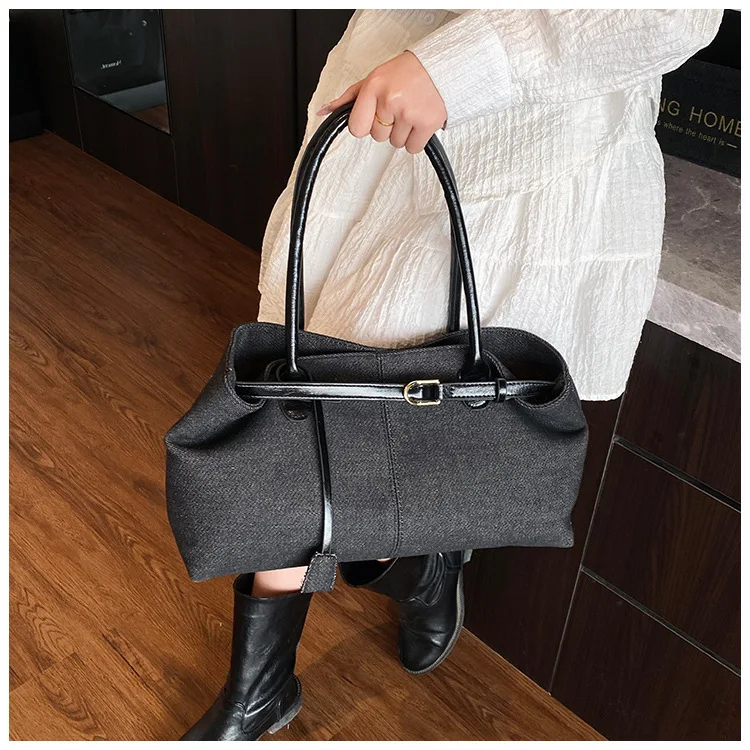Fashionable Versatile Casual Large-Capacity Shoulder Bag for Women description 33